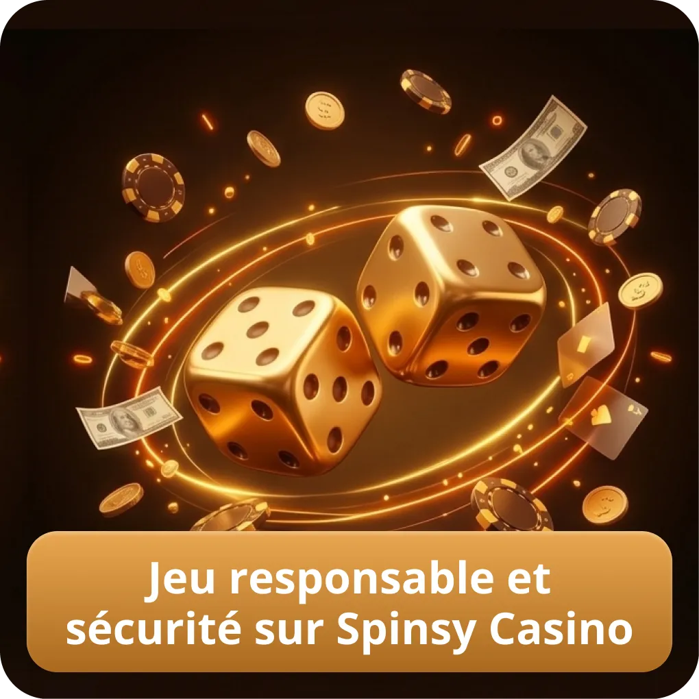 Jeu responsable et sécurité sur Spinsy Casino France